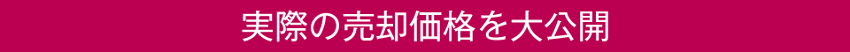 実際の査定額を大公開